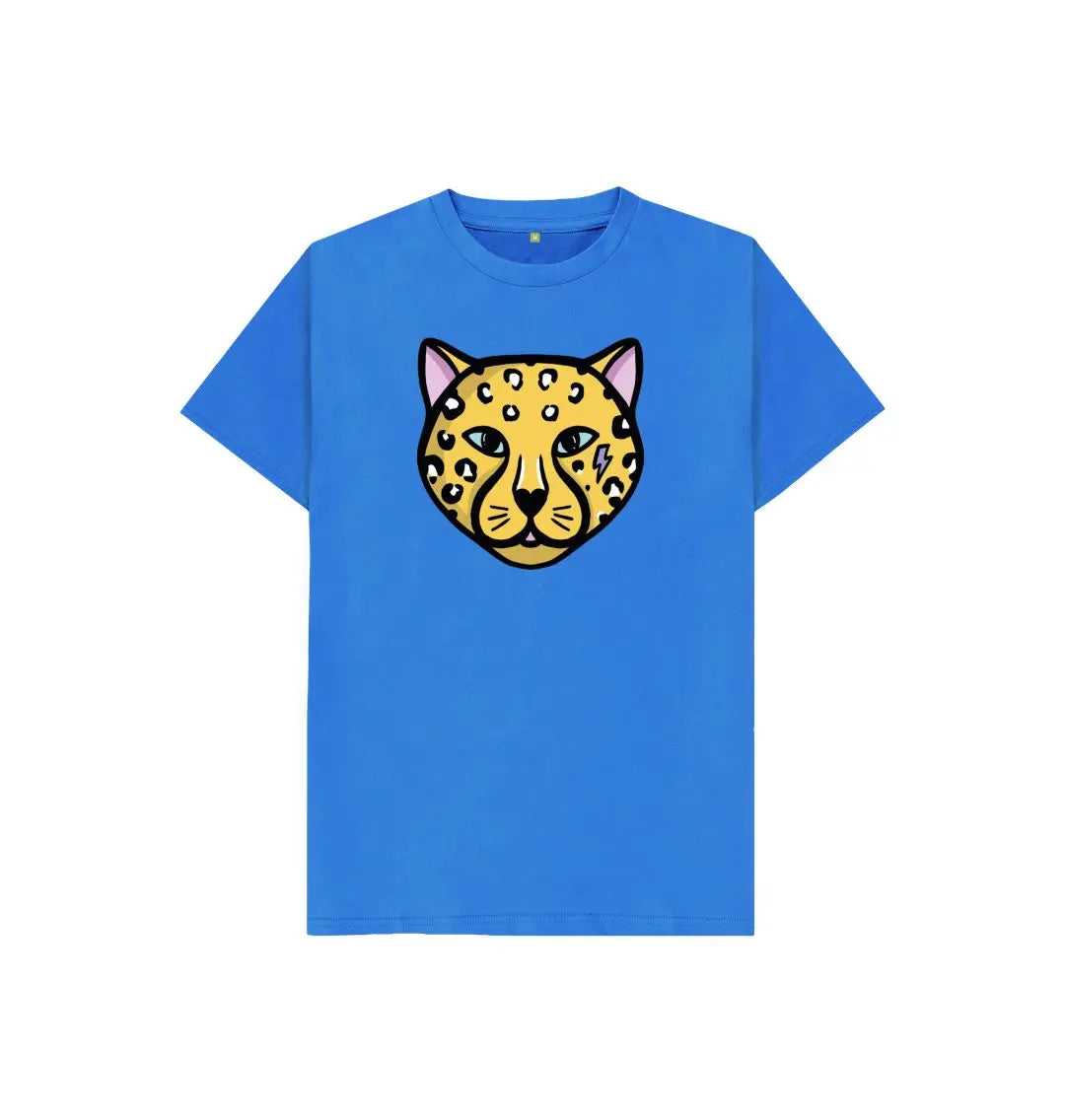 Kids Leopard face tshirt