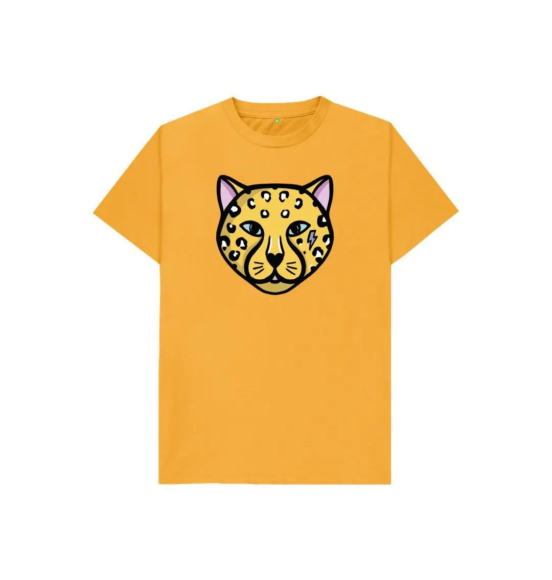 Kids Leopard face tshirt