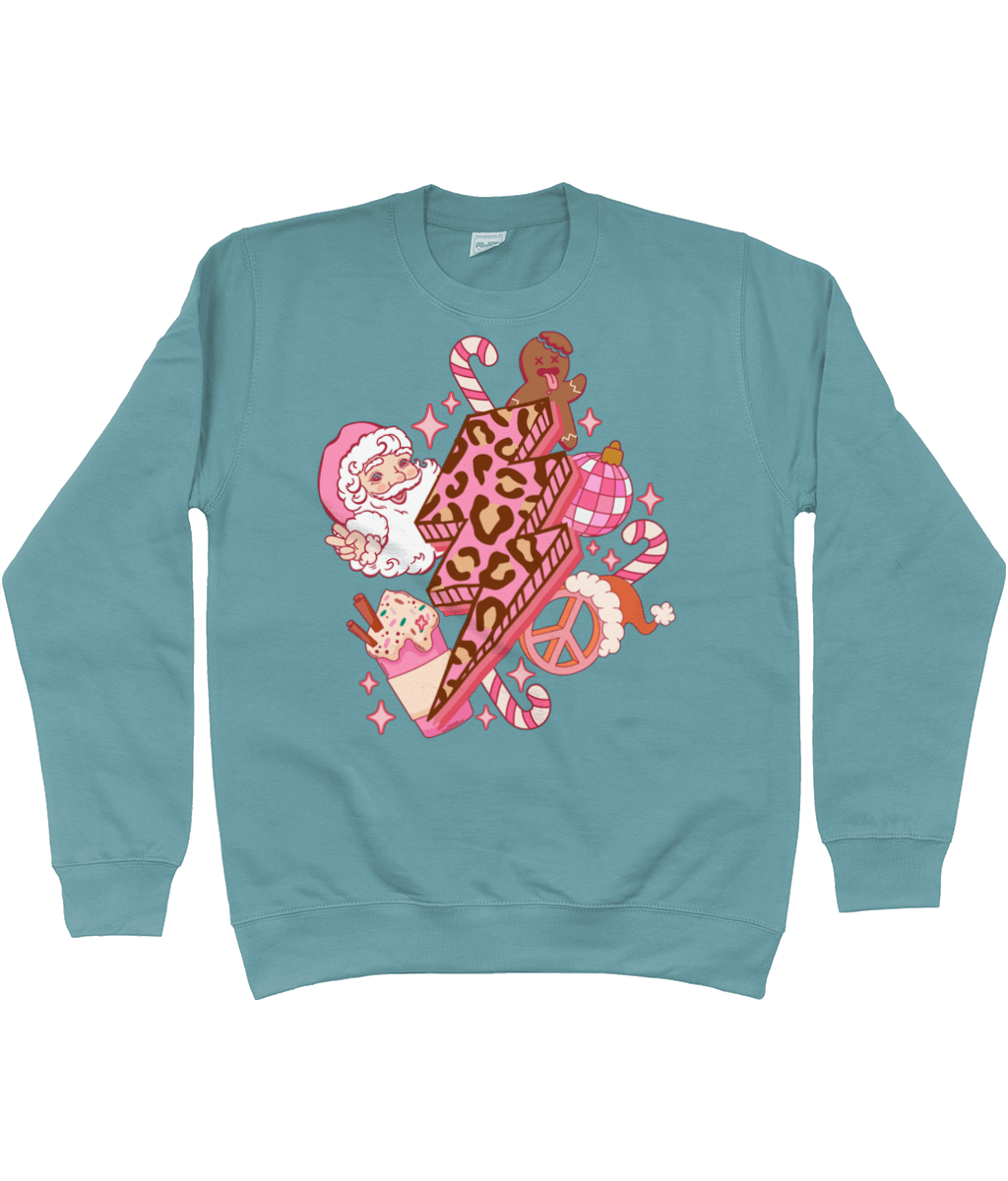 Christmas winter lightning bolt sweatshirt - Trend Tonic