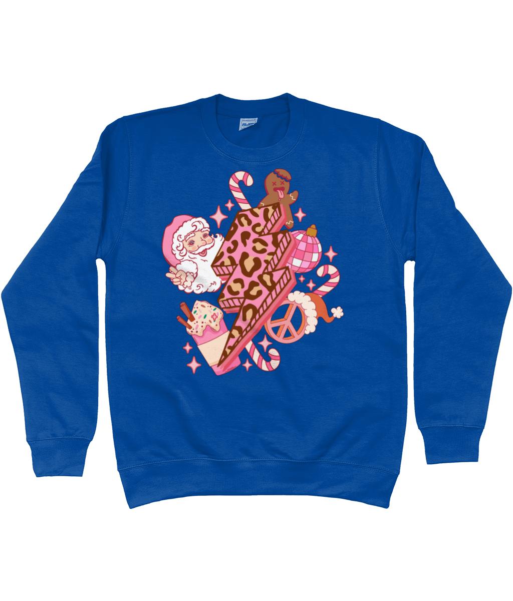 Christmas winter lightning bolt sweatshirt - Trend Tonic