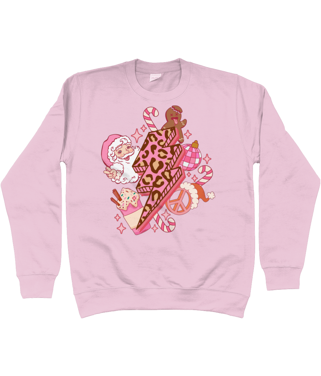 Christmas winter lightning bolt sweatshirt - Trend Tonic