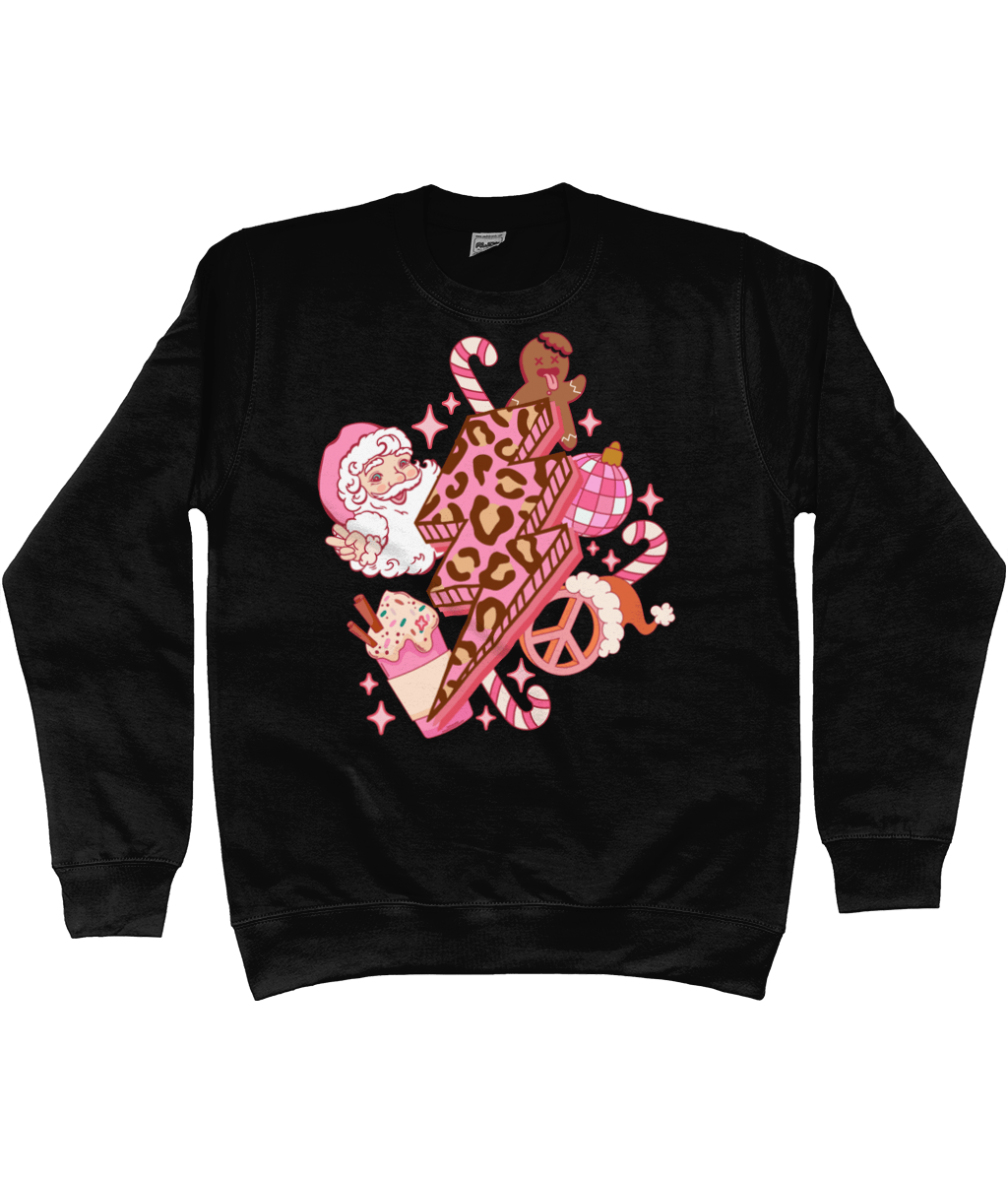 Christmas winter lightning bolt sweatshirt - Trend Tonic