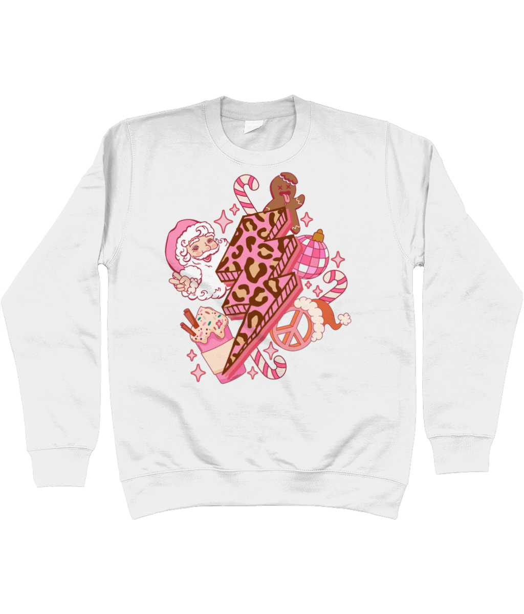 Christmas winter lightning bolt sweatshirt - Trend Tonic
