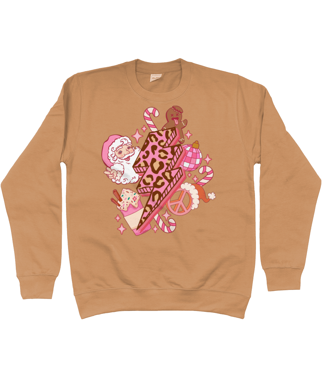 Christmas winter lightning bolt sweatshirt - Trend Tonic