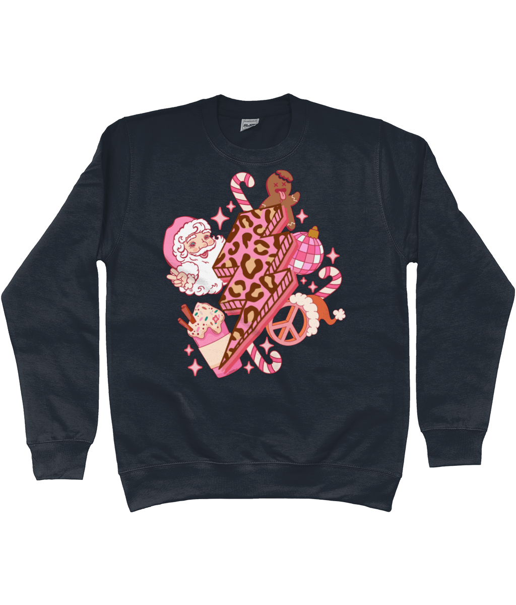 Christmas winter lightning bolt sweatshirt - Trend Tonic