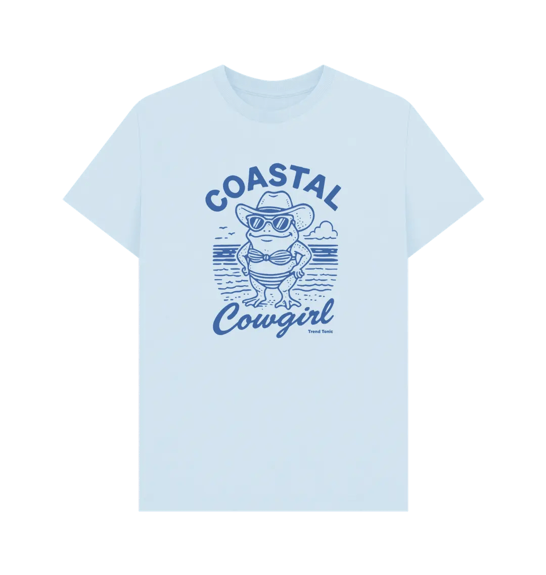 Coastal cowgirl crew neck t-shirt - Trend Tonic