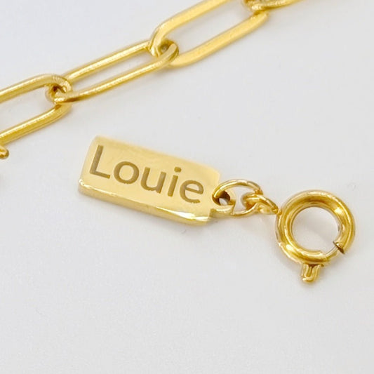 Custom engraved mini tag charm - Trend Tonic