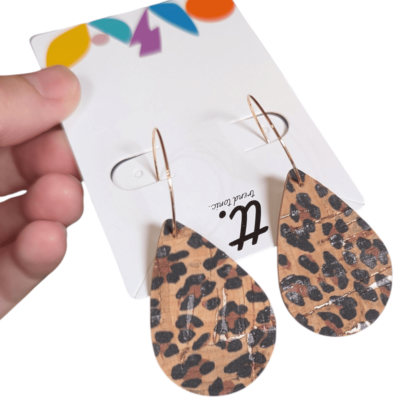 Double sided mini gold Teardrop earrings - Trend Tonic