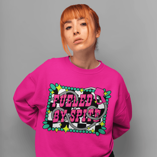 Fueled by Spite Sweatshirt - Trend Tonic