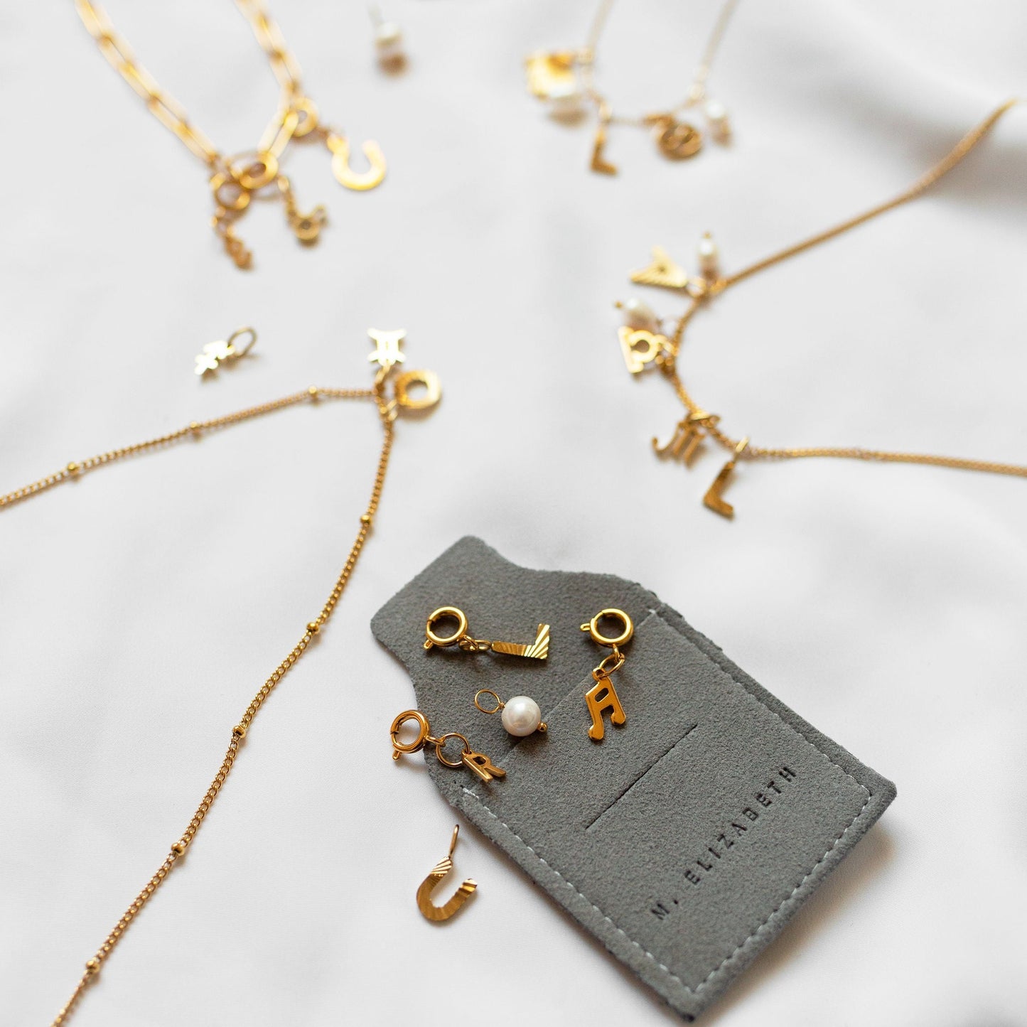 Gold bubble chain necklace - Trend Tonic