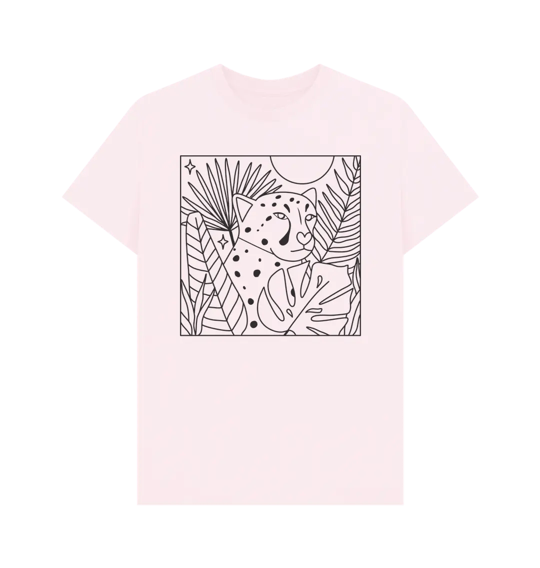 Jungle outline crew neck t-shirt - Trend Tonic