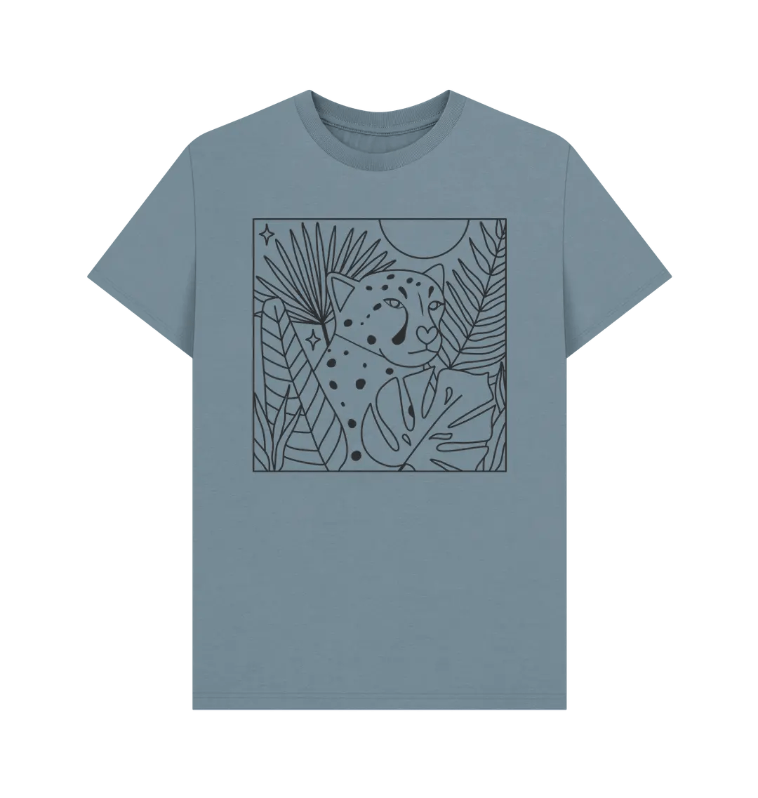 Jungle outline crew neck t-shirt - Trend Tonic