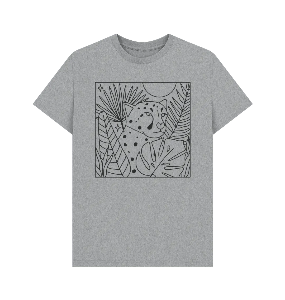 Jungle outline crew neck t-shirt - Trend Tonic