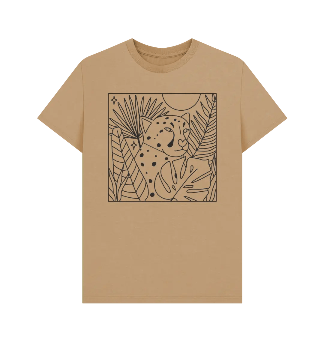 Jungle outline crew neck t-shirt - Trend Tonic