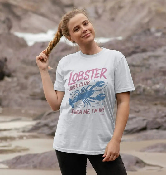 Lobster lover club crew neck t-shirt - Trend Tonic