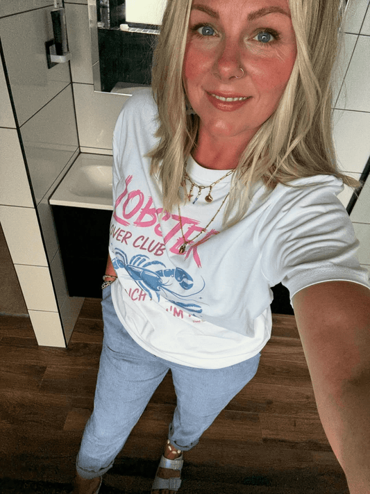 Lobster lover club crew neck t-shirt - Trend Tonic