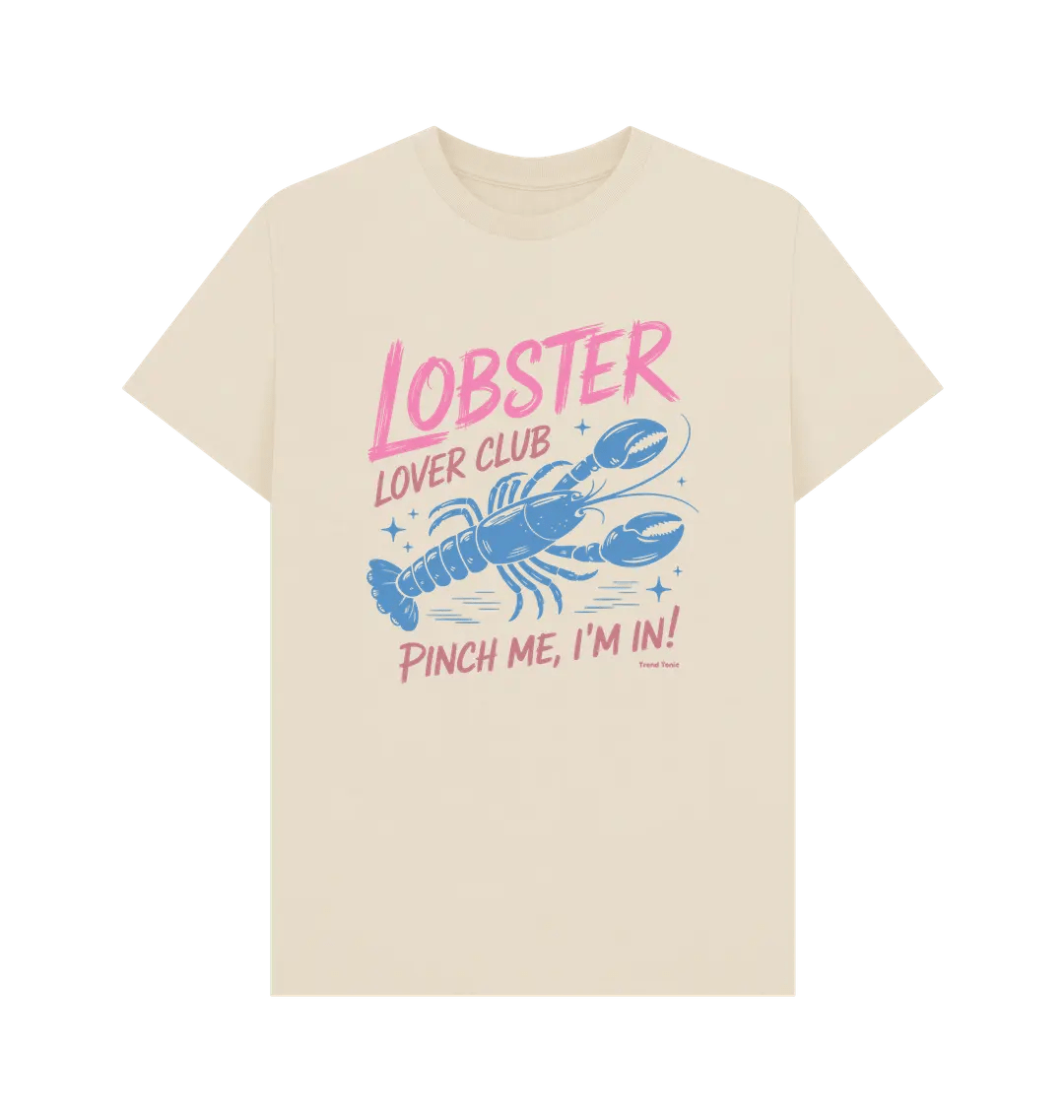 Lobster lover club crew neck t-shirt - Trend Tonic