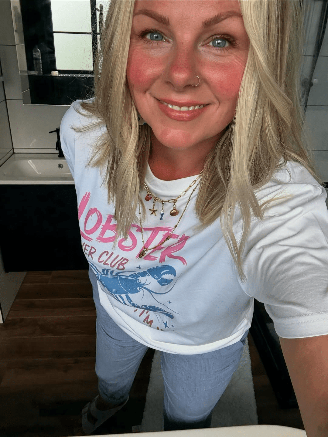 Lobster lover club crew neck t-shirt - Trend Tonic