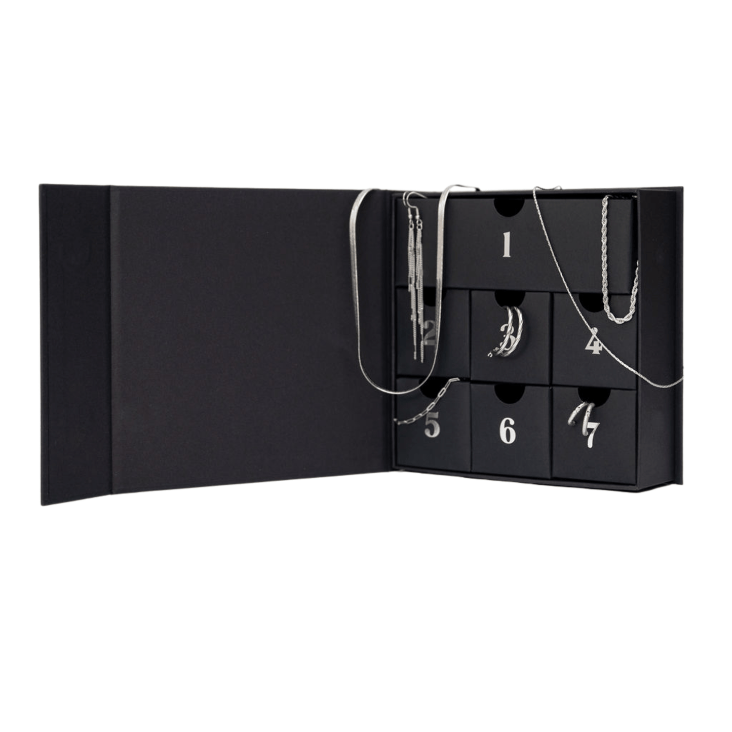 M. Elizabeth Jewellery 7 - Day Advent Calendar – Gold or Silver - Trend Tonic