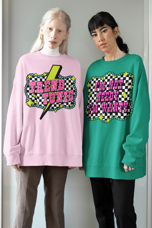 Trend Tonic Disco Cowgirl Sweatshirt