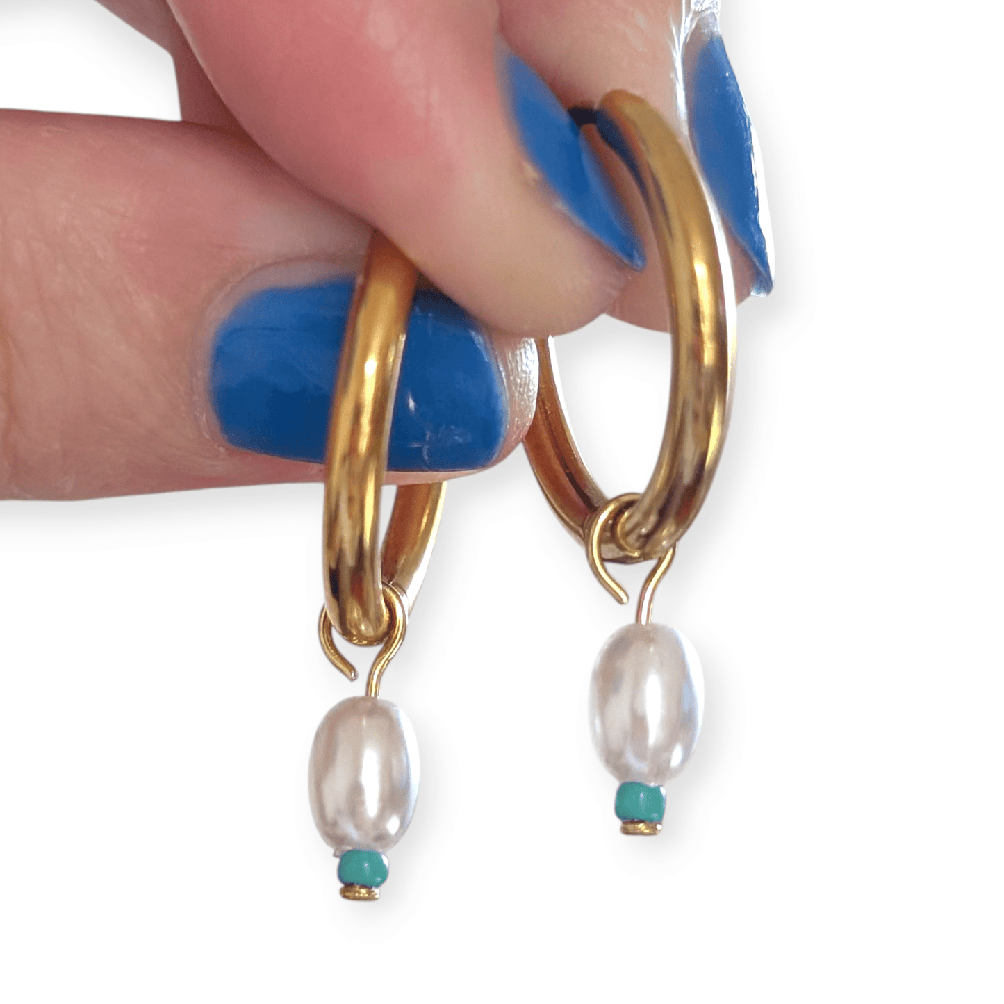 Pearl and coloured bead charms - Trend Tonic
