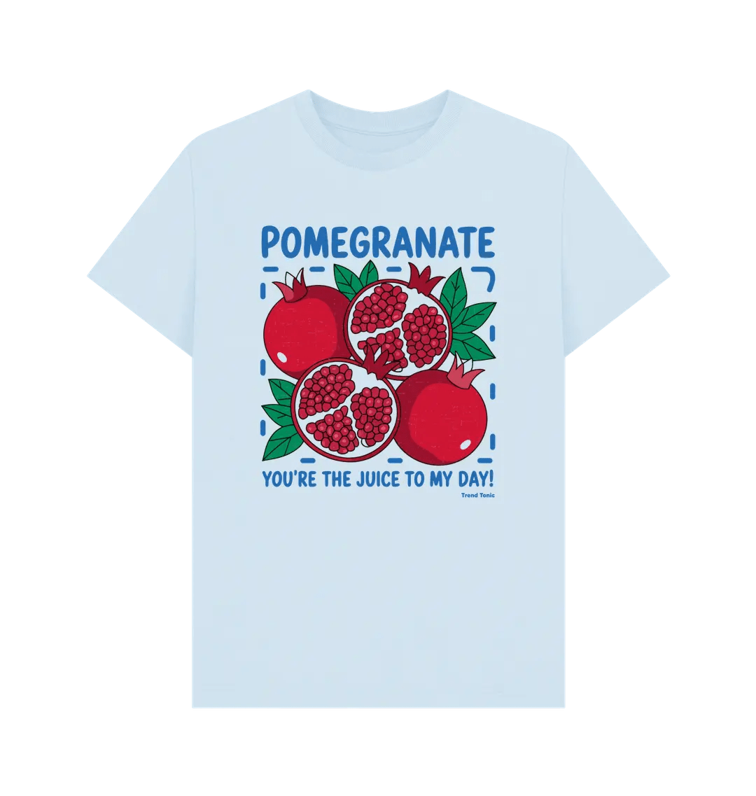 Pomegranate crew neck t-shirt - Trend Tonic