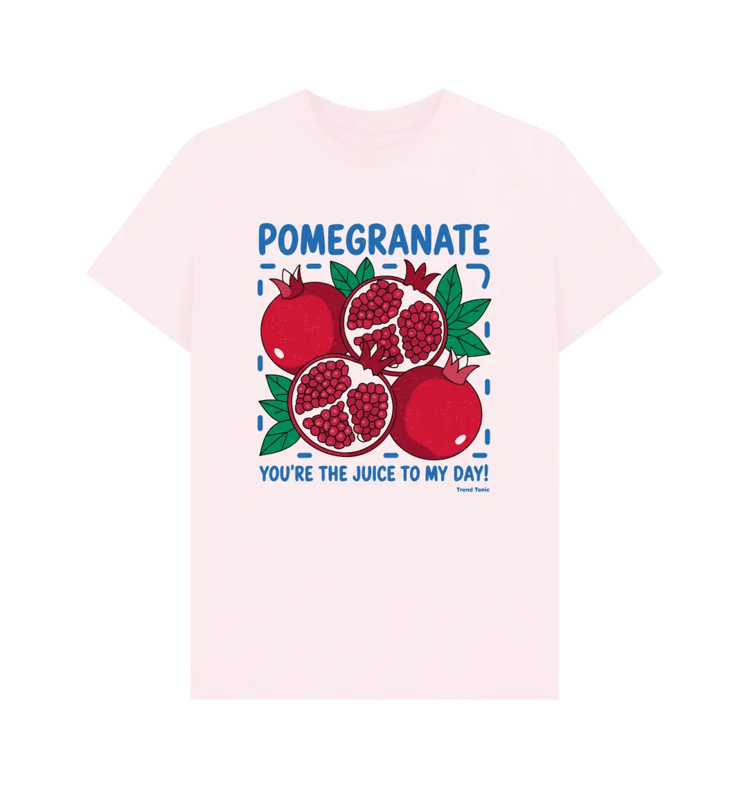 Pomegranate crew neck t-shirt - Trend Tonic
