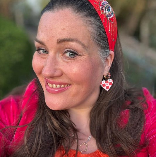 a woman smiling at the camera