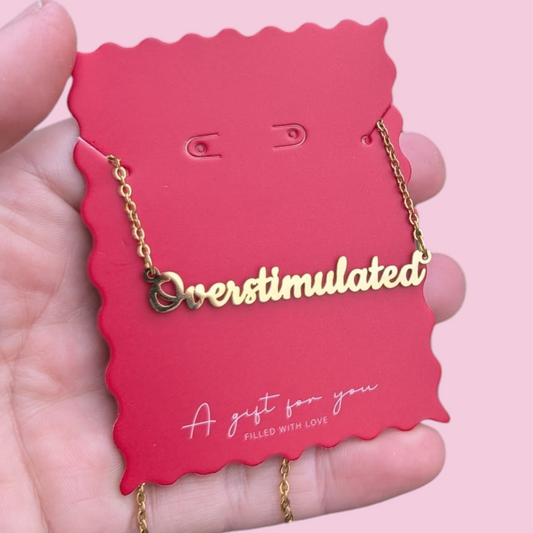 Overstimulated necklace