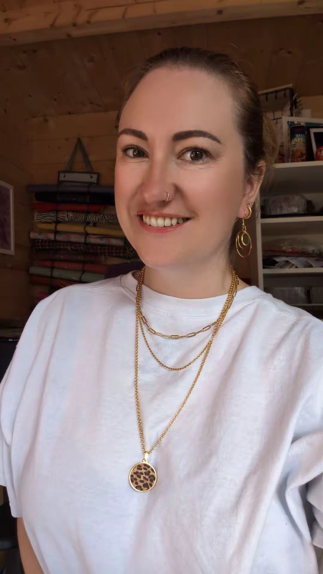 Layered necklace set