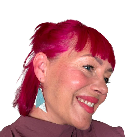 Shard Cork Earrings - Trend Tonic