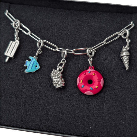 Silver seaside charm necklace - Trend Tonic