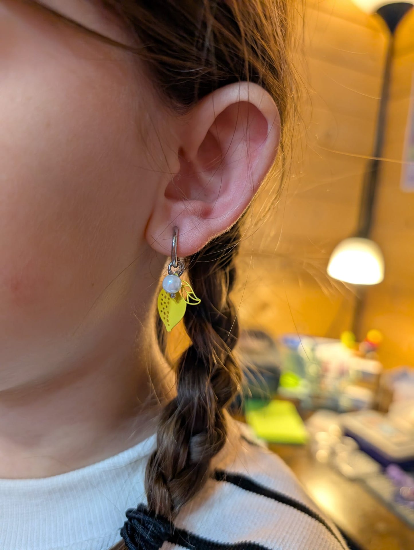 Stainless steel clip on huggie hoop earrings - Trend Tonic