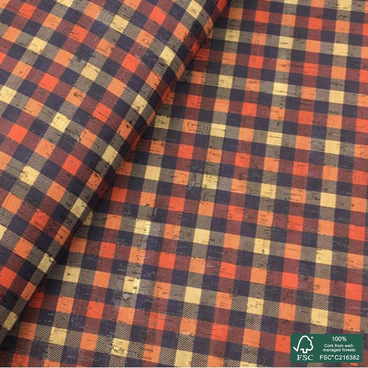 Tartan lightning bolt earrings - Trend Tonic