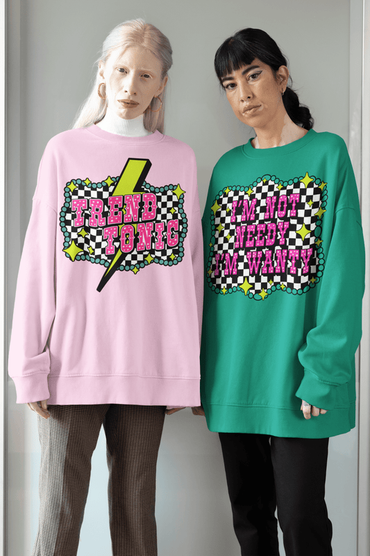 Trend Tonic Disco Cowgirl Sweatshirt - Trend Tonic