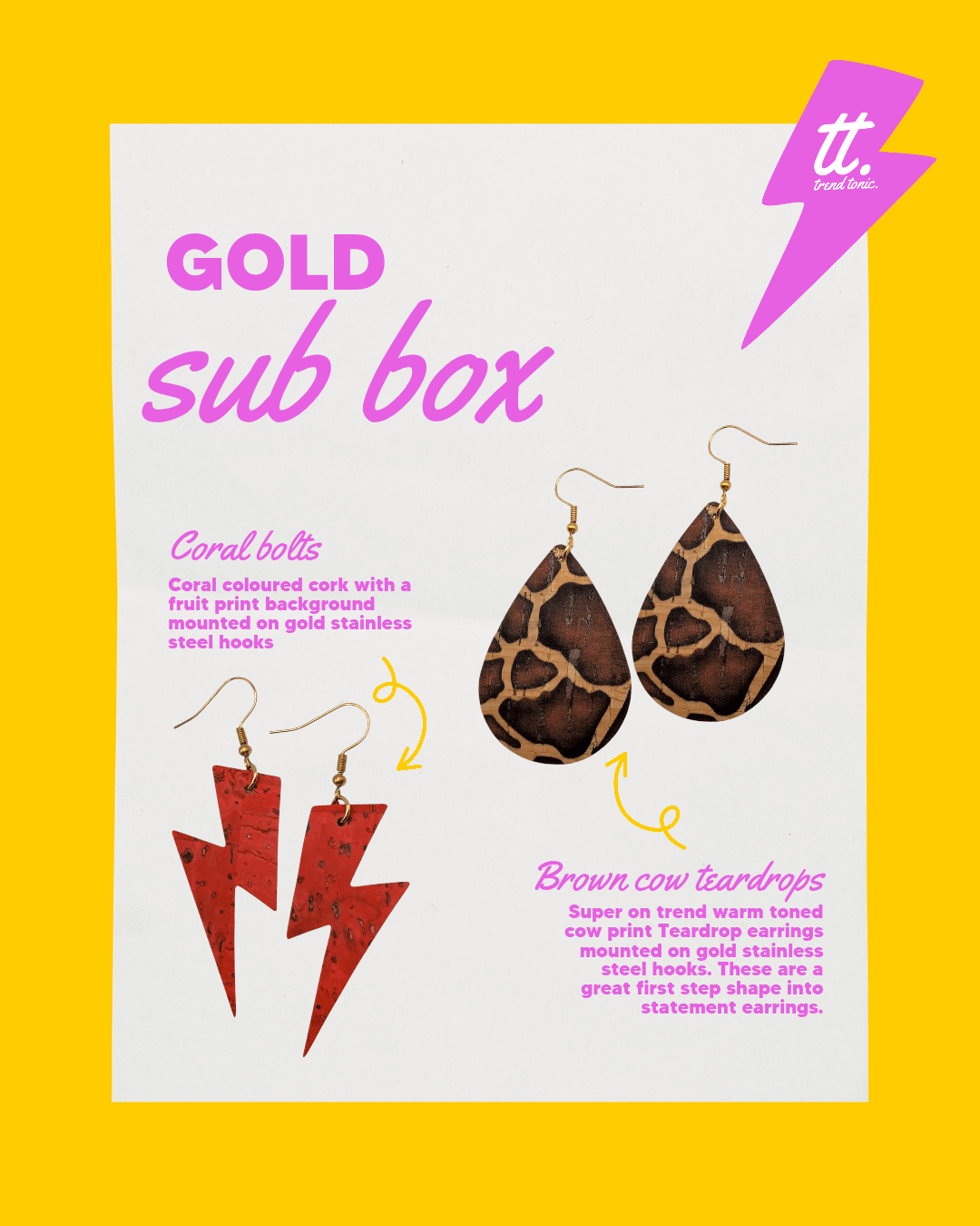 Trend Tonic Seasonal Jewellery Subscription Box - Trend Tonic