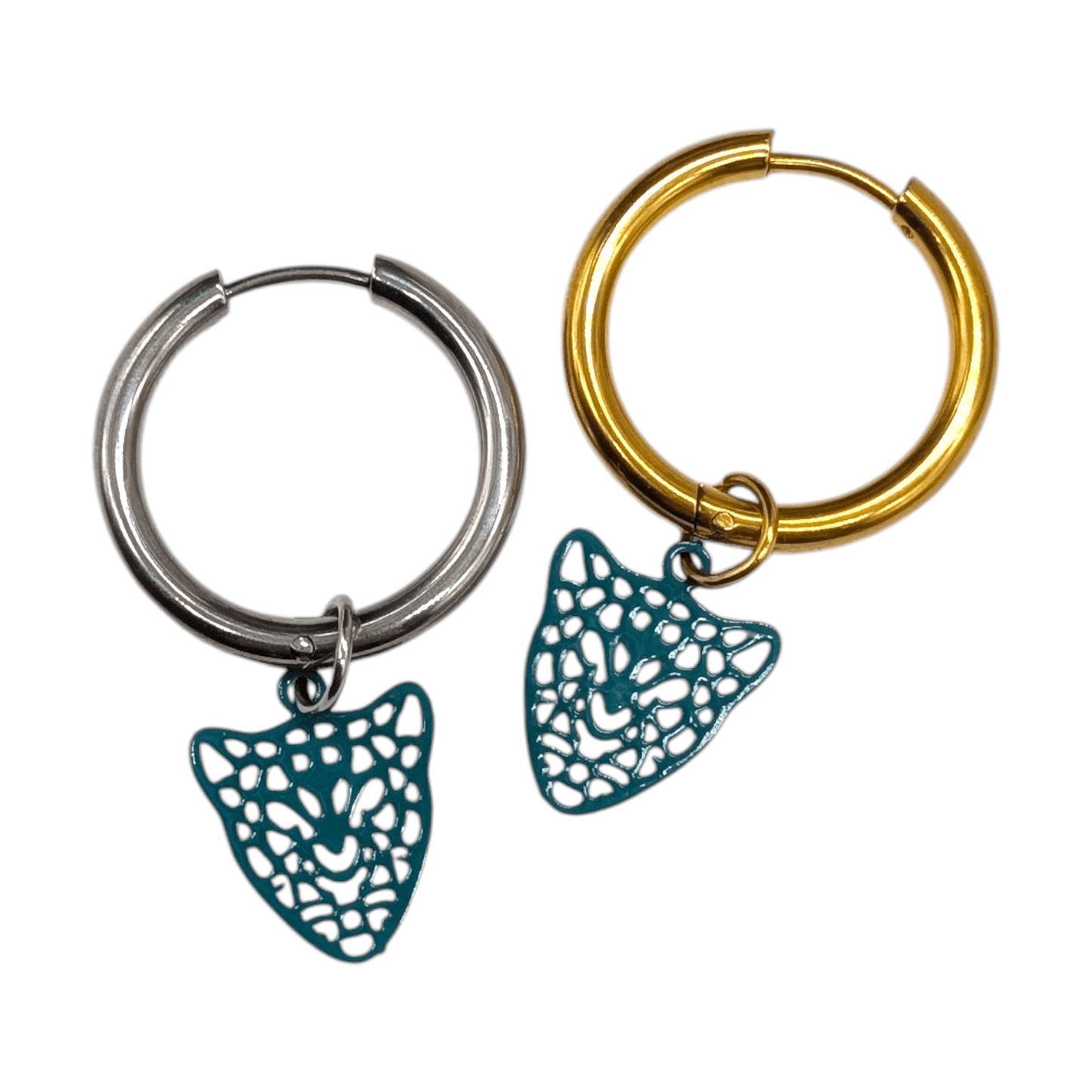 Turquoise leopard print charms - Trend Tonic