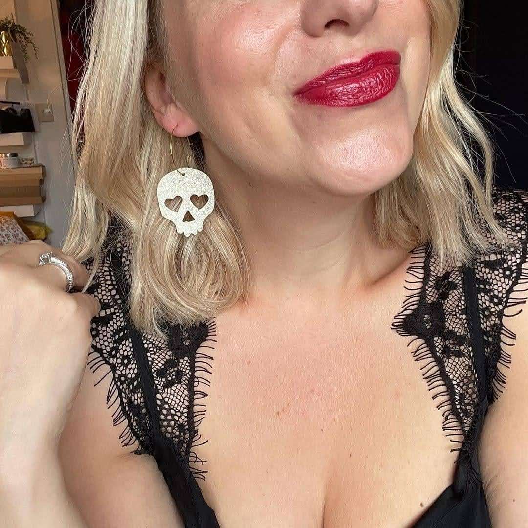 Gold or silver skull earrings - Trend Tonic