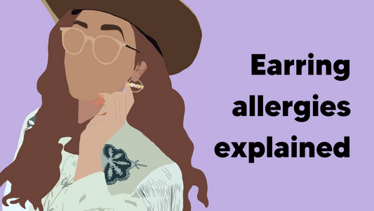 Earring allergies explained : Why you shouldnt put nail polish on earrings Trend Tonic