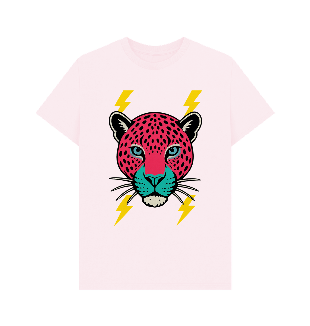 Pink Printed T-shirt Front