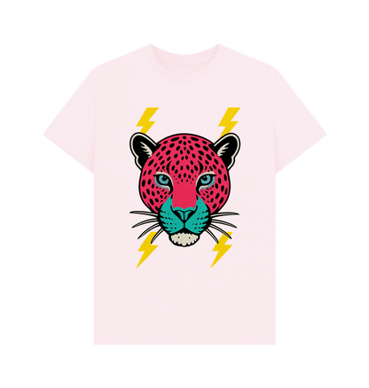 Pink Printed T-shirt Front