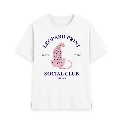 White Printed T-shirt Front