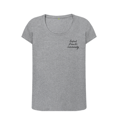 Athletic Grey Perfect breasts community scoop neck t-shirt