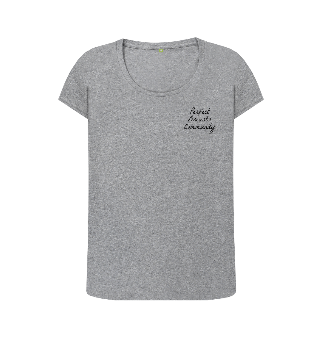 Athletic Grey Printed T-shirt Front