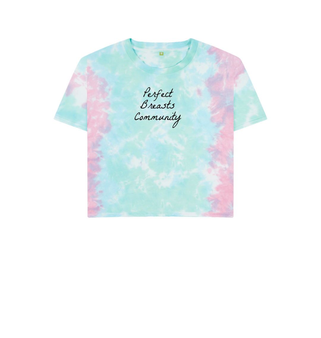 Pastel Tie Dye Printed T-shirt Front
