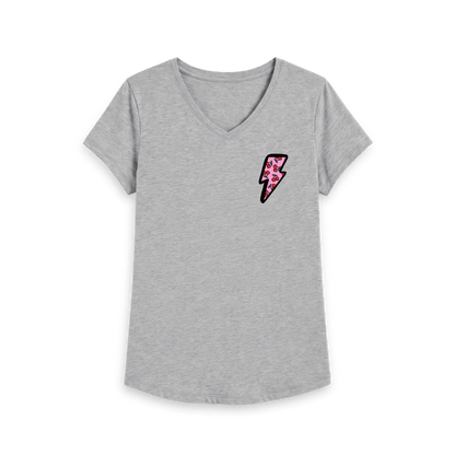 Athletic Grey Printed T-shirt Front