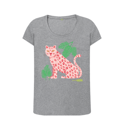 Athletic Grey Printed T-shirt Front