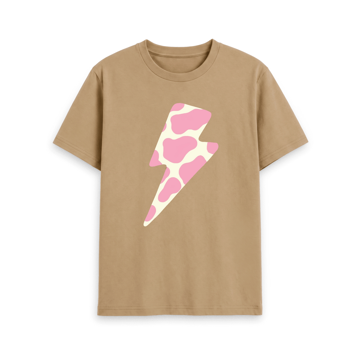 Sand Printed T-shirt Front