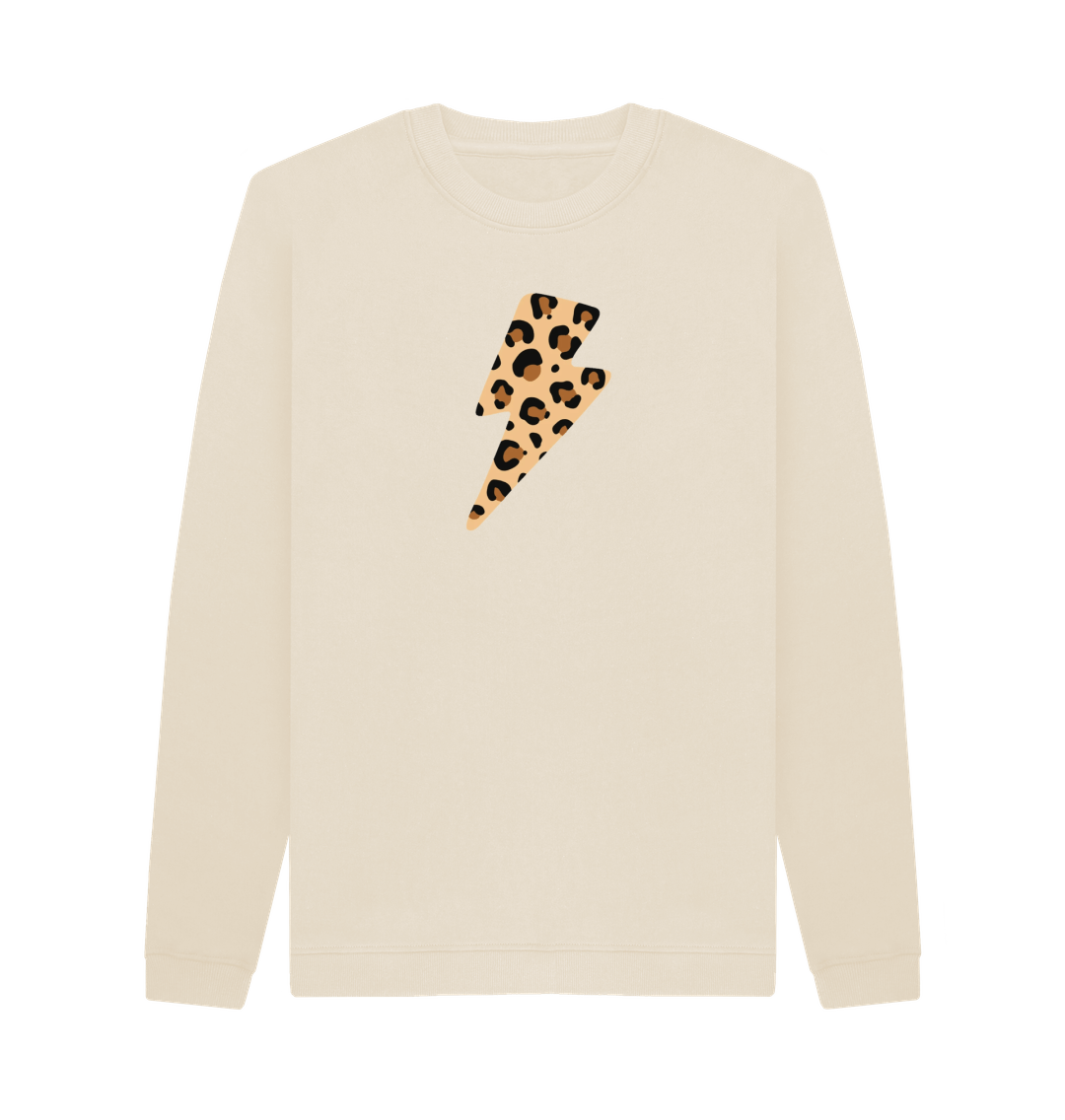 Oat Printed Sweater Front