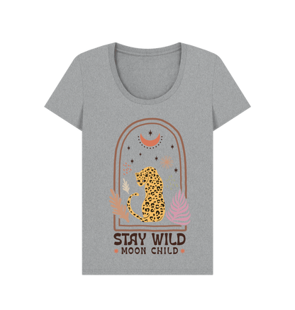 Athletic Grey Printed T-shirt Front